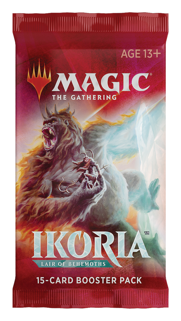 MTG: Ikoria Draft Booster Trading Card Games Wizards of the Coast   