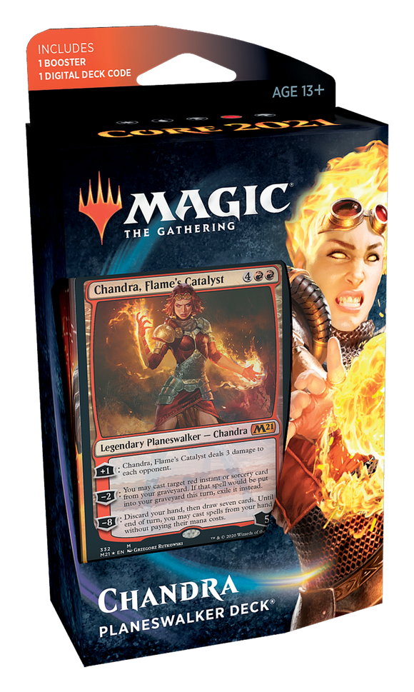 MTG: Core 21 Planeswalker Deck Red  Wizards of the Coast   