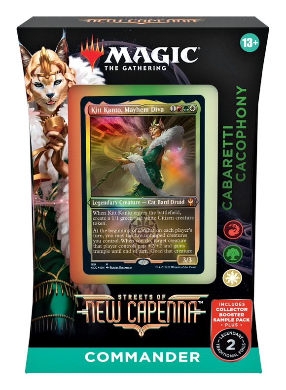 MTG: Streets of New Capenna Commander Deck - Cabaretti  Wizards of the Coast   