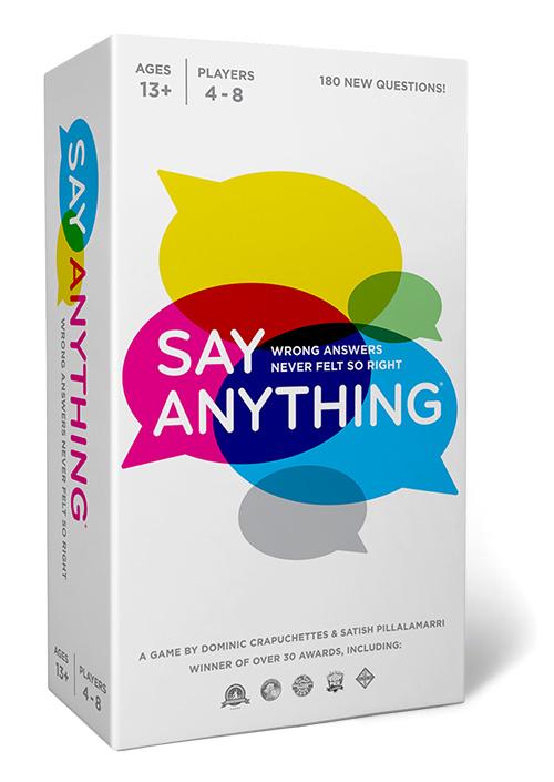 Say Anything 10th Anniversary Edition Home page North Star Games   