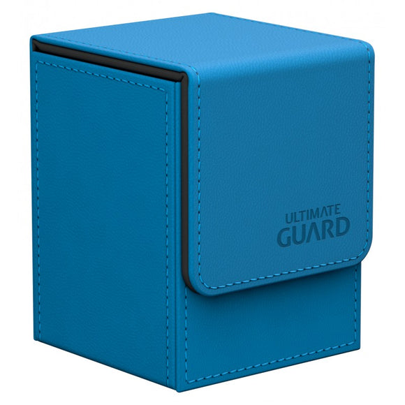Ultimate Guard 100+ Leatherette Flip Deck Box Blue (10396) Home page Ultimate Guard   