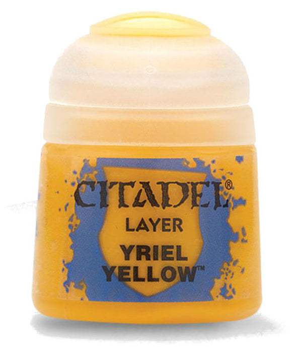 Citadel Layer Yriel Yellow Paints Games Workshop   