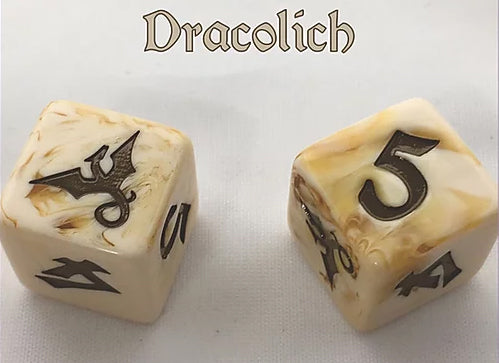 Black Oak Workshop Dragon Dracolich Beige/Brown Single D6 Home page Other   