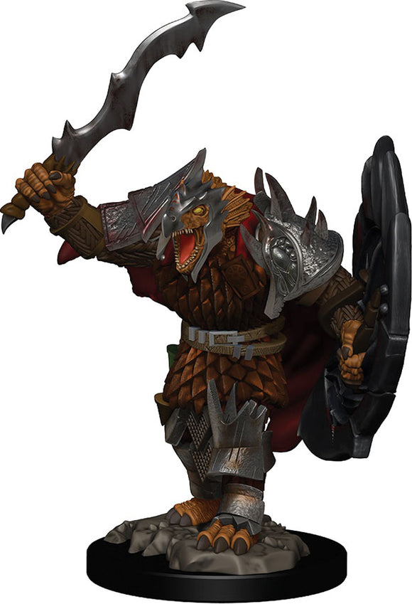 D&D Icons of the Realms Premium Figures: Dragonborn Male Fighter (93004) Miniatures WizKids   