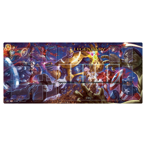 Legendary Playmat: Thanos vs. The Avengers Home page Upper Deck Entertainment   