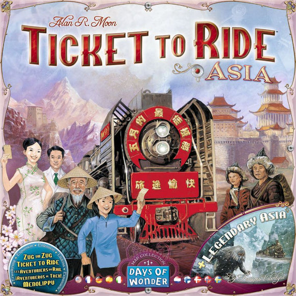 Ticket to Ride Map Collection: Volume 1 - Team Asia & Legendary Asia Home page Asmodee   