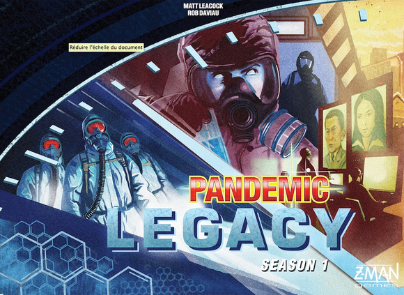 Pandemic Legacy: Season 1 - Blue Board Games Asmodee   