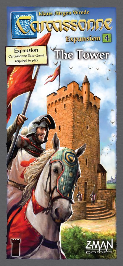Carcassonne: Expansion 4 - The Tower Home page Asmodee   