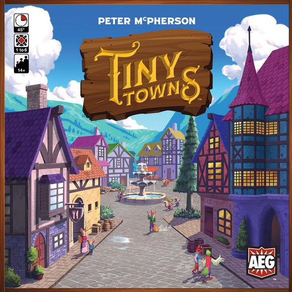 Tiny Towns Home page Alderac Entertainment Group   