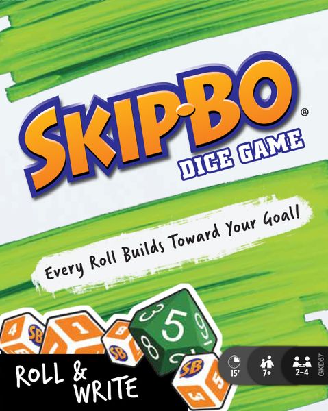 Skipbo: Roll & Write Dice Game Home page Mattel, Inc   