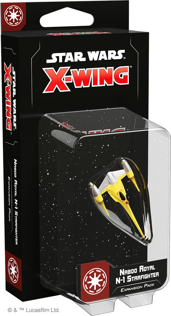Star Wars X-Wing 2nd Edition: Naboo Royal N-1 Starfighter Expansion Pack Home page Asmodee   
