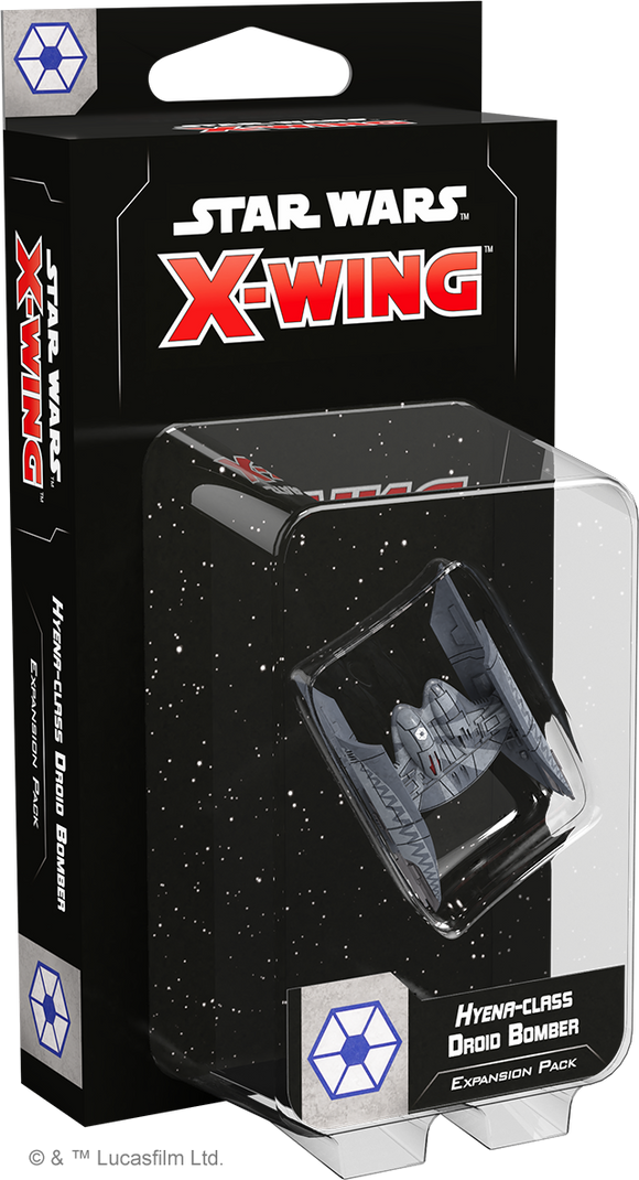 Star Wars X-Wing 2nd Edition: Hyena-class Droid Bomber Expansion Pack Home page Asmodee   
