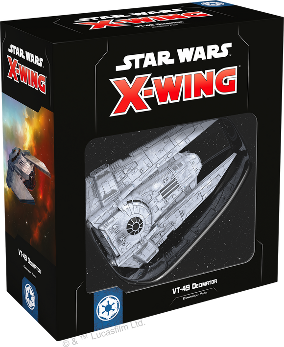 Star Wars X-Wing 2nd Edition: VT-49 Decimator Expansion Pack Home page Asmodee   