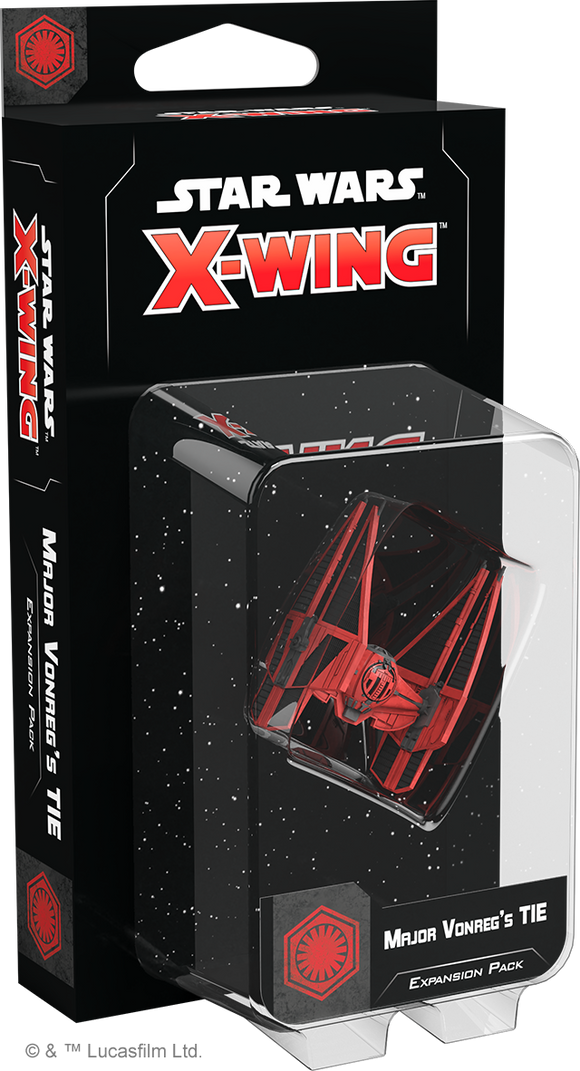 Star Wars X-Wing 2nd Edition: Major Vonreg's TIE Expansion Pack Home page Asmodee   