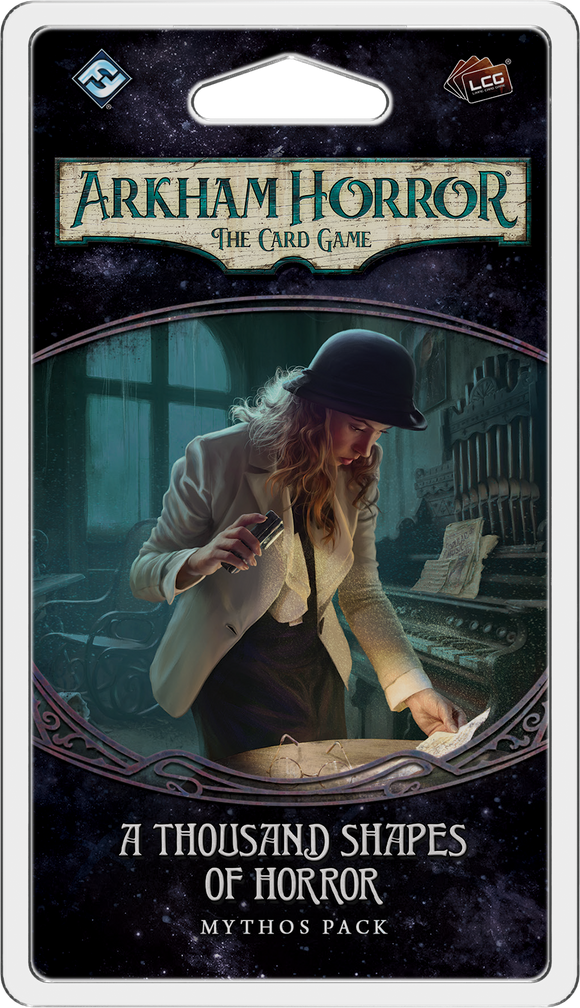 Arkham Horror: The Living Card Game - The Thousand Shapes of Horror Mythos Pack Home page Asmodee   