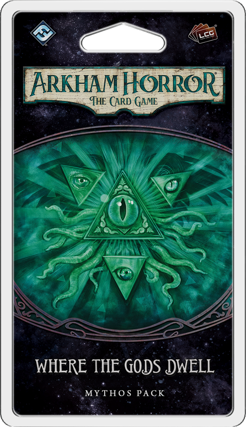 Arkham Horror: The Living Card Game - Where the Gods Dwell Mythos Pack Home page Asmodee   