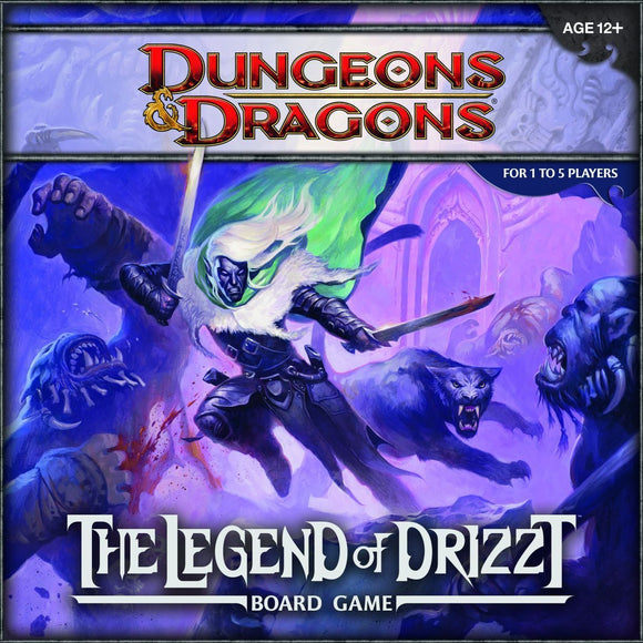 Dungeons & Dragons: The Legend of Drizzt Board Game Home page Wizards of the Coast   