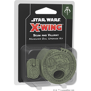 Star Wars X-Wing 2nd Edition: Scum and Villainy Maneuver Dial Upgrade Kit Home page Asmodee   