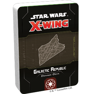 Star Wars X-Wing 2nd Edition: Galactic Republic Damage Deck Home page Asmodee   