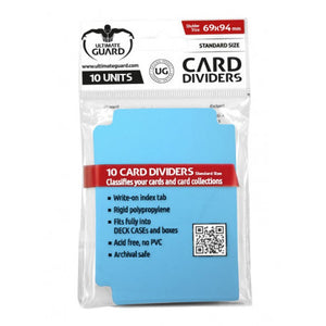 Ultimate Guard Card Dividers 10ct Light Blue (10456) Home page Ultimate Guard   