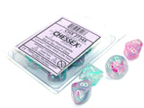 Chessex Nebula Wisteria/White Luminary Set of Ten d10s (27345) Dice Chessex   