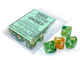 Chessex Nebula Spring/White 10ct D10 Set (27355) Dice Chessex   