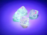 Chessex Nebula Wisteria/White Luminary Set of Ten d10s (27345) Dice Chessex   