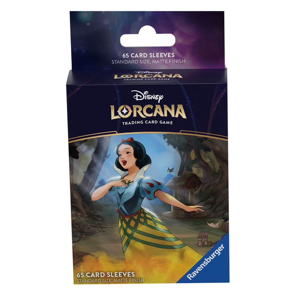 Disney Lorcana 65ct Sleeves: Ursula's Return Supplies Ravensburger DP URT Snow White