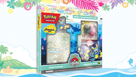 Pokemon TCG: World Championship Decks 2024 (4 options) Trading Card Games Pokemon USA Evan Pavelski - Regidrago VStar