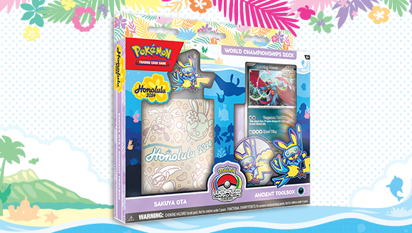 Pokemon TCG: World Championship Decks 2024 (4 options) Trading Card Games Pokemon USA Sakuya Ota - Ancient Toolbox