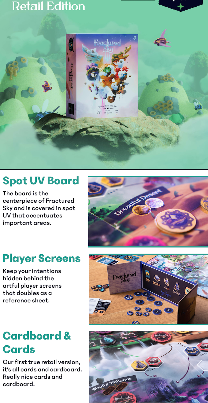 Fractured Sky Board Games IV Studios