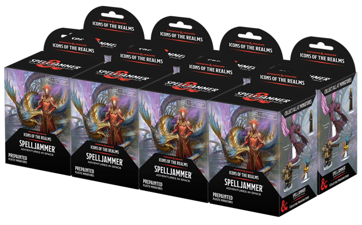 D&D Icons Spelljammer Booster Miniatures WizKids D&D Icons Spelljammer Brick