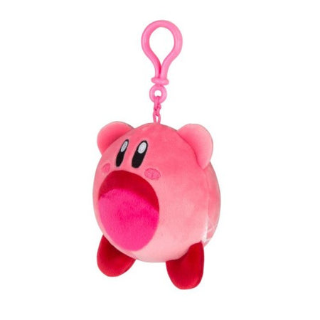 Kirby Clip-On Mini Plushes (3 options) Plushes TOMY International Kirby Inhaling  