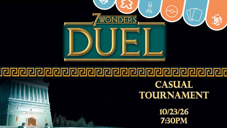 7 Wonders Duel - Casual Tournament @ Common Ground Games Dallas (Oct 23) - Ticket