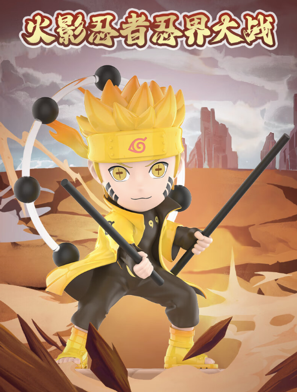 Naruto Shippuden: Fourth Great Ninja War Series Figure Mystery Box Toys LuminaToyz Naruto 4th Great War