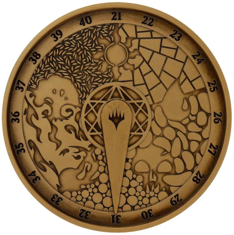 Magic: The Gathering Life Counter Metal Collectible Board Games Wizards of the Coast MTG Life Counter Metal Collect