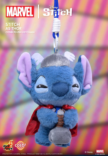 Hot Toys Marvel Stitch Cosbi Plush Keychain Collection Toys Pepper Joy