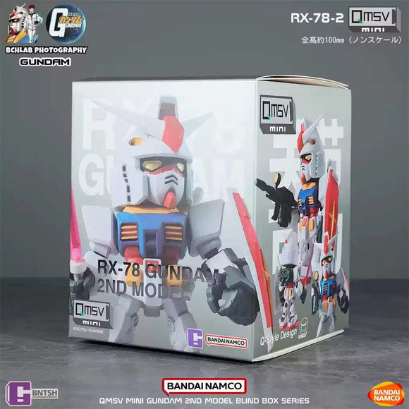 Bandai Namco QMSV Mini RX-78 Gundam 2nd Model Mystery Box Figures Toys LuminaToyz Gundam MiniRx-78 MB