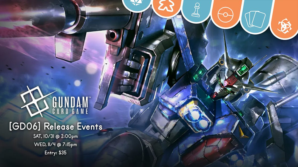 Gundam [GD06] Wednesday Release Event @ Common Ground Games Dallas (Nov 4) - Ticket Event Ticket Common Ground Games