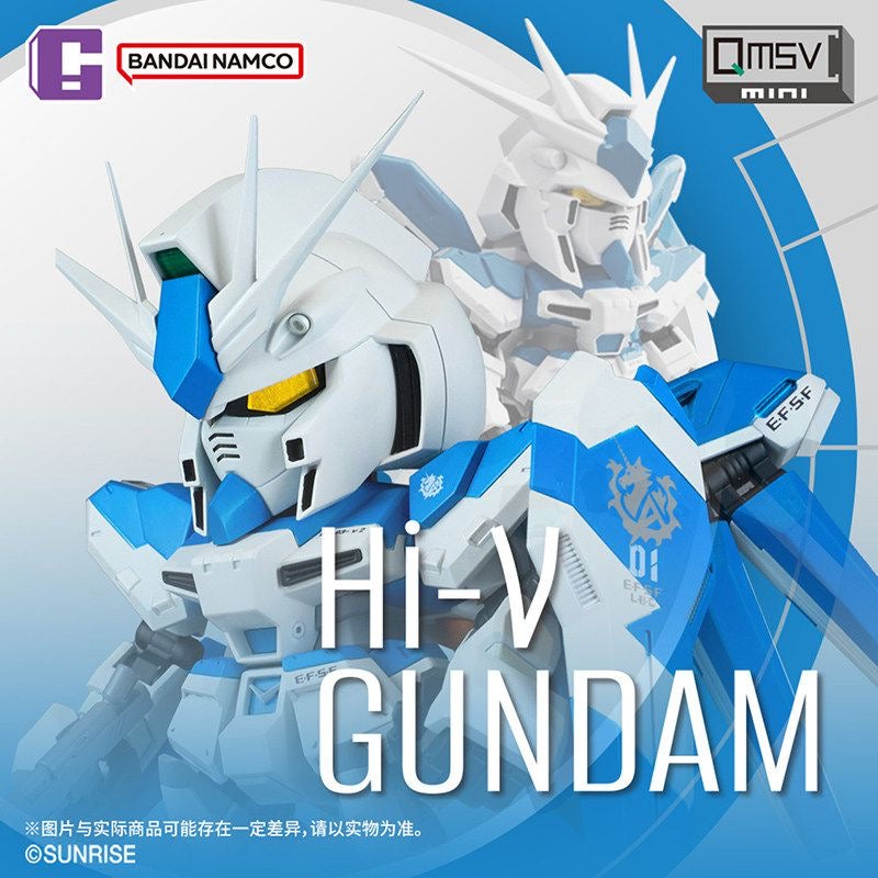 QMSV Mini Hi-V Gundam Series Blind Box Toys Pepper Joy MSG QMSV miniHi-v