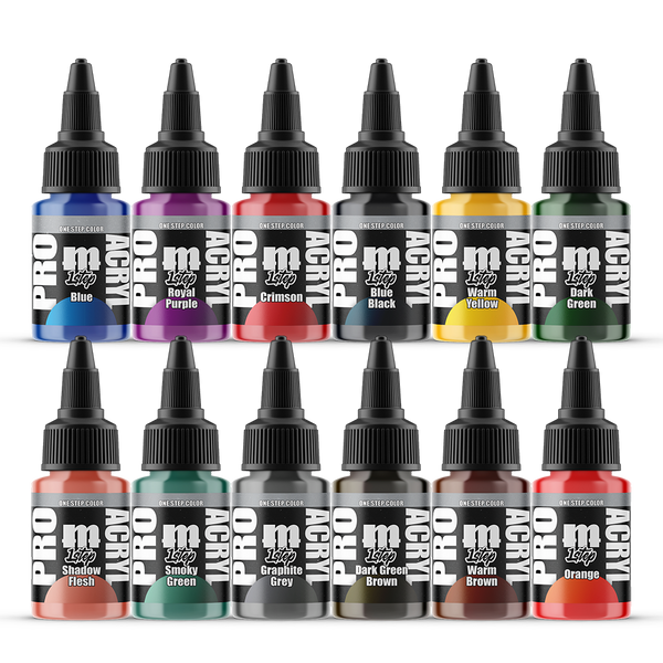 PRO Acryl 1-Step Set #1 Paints Monument Hobbies