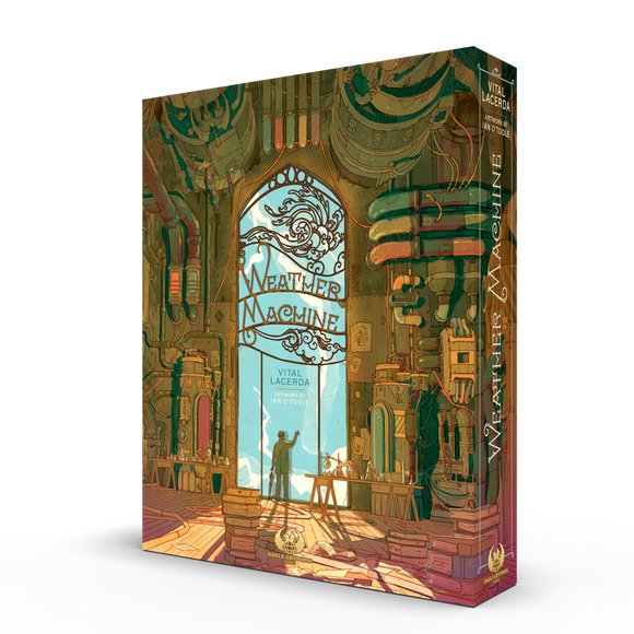 Weather Machine: Includes Upgrade Pack + Metal Nobel Prize Board Games Eagle Gryphon Games Weather Machine Deluxe