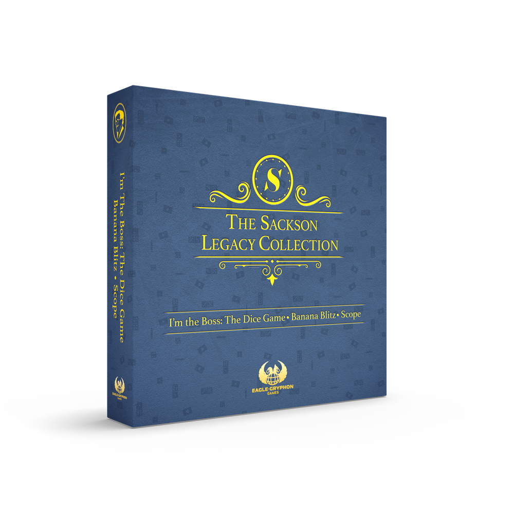The Sackson Legacy Collection Board Games Eagle Gryphon Games Sackson Collection Blue