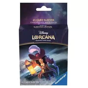 Disney Lorcana 65ct Sleeves: First Chapter & Rise of the Floodborn (5 options) Supplies Ravensburger 65ct Captain Hook  