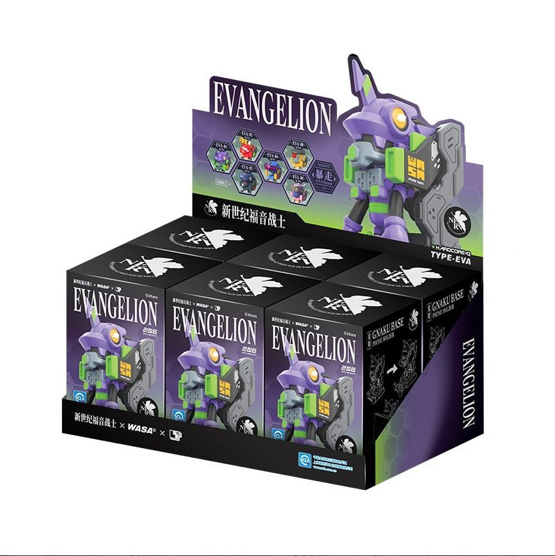 Evangelion x WASA EVA206 Collaborative Mystery Box Series Toys MOHI TOY