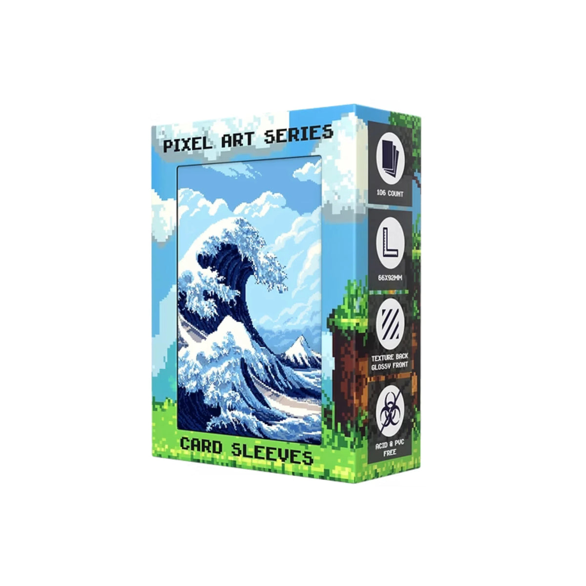 Realm Guard Graphene Pixel Art Series (Great Wave) Supplies Realm Guard RG GRP Great Wave