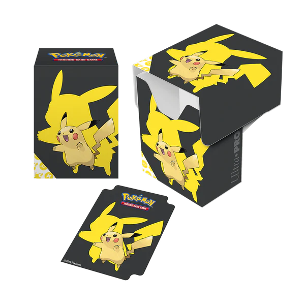 Pokemon Full View Deck Box: Pikachu Supplies Ultra Pro   