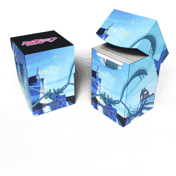 Hatsune Miku 10th Anniversary 100+ Deck Box – Common Ground Games Hatsune Miku 10th Anniversary 100+ Deck Box – Common Ground Games
