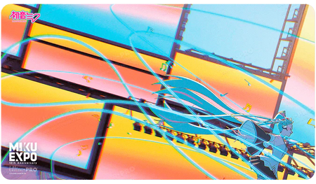 Hatsune Miku 10th Anniversary Playmat (3 options) Supplies Ultra Pro PM Hatsune Miku Stream  