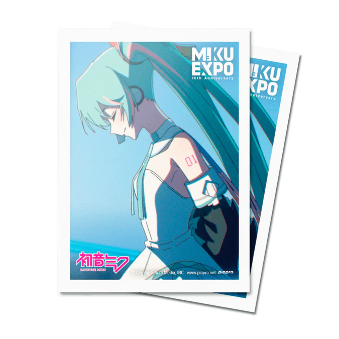 Hatsune Miku 10th Anniversary 100ct Deck Protectors (3 options) Supplies Ultra Pro DP Hatsune Miku Patience  